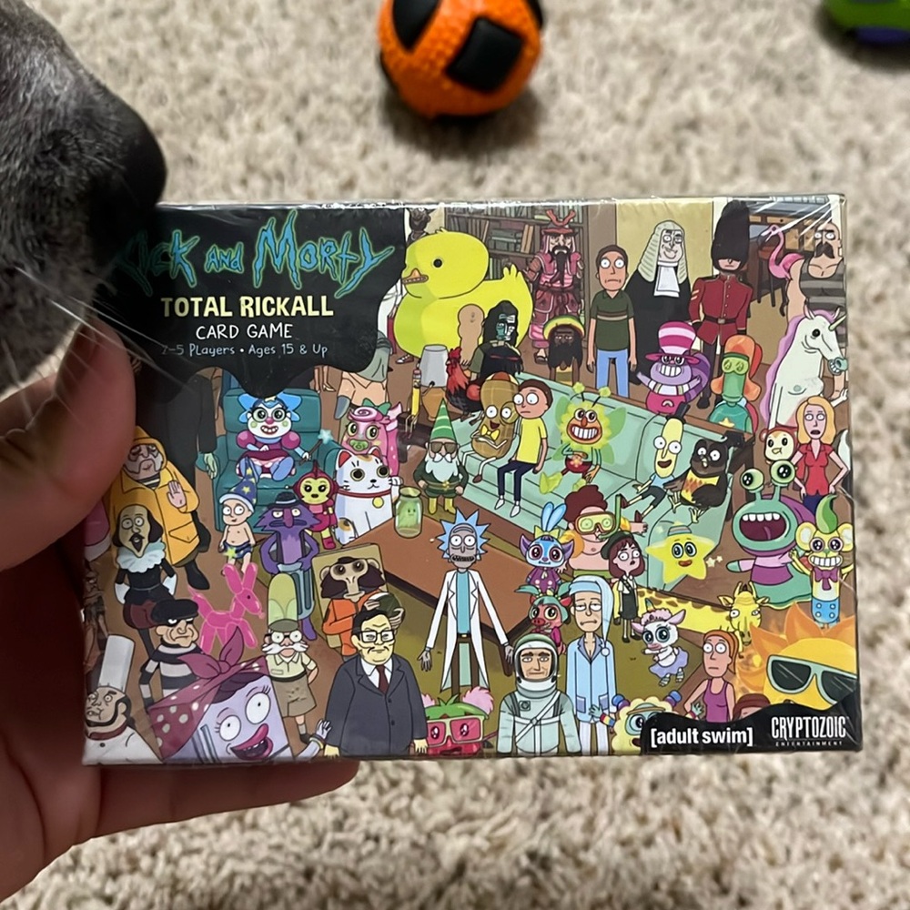 Rick and Morty Total Rickall Card Game